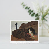 Odysseus und Calypso von Arnold Bocklin Postkarte (Stehend Vorderseite)