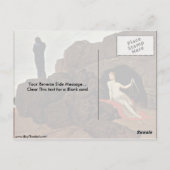 Odysseus und Calypso von Arnold Bocklin Postkarte (Rückseite)