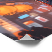 Odyssey: Chroniken des Cyberpunk Nomad Poster (Ecke)