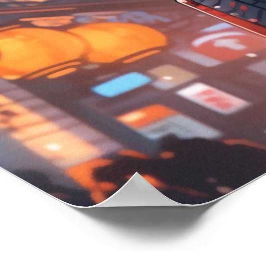 Odyssey: Chroniken des Cyberpunk Nomad Poster (Ecke)