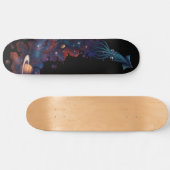 Odyssey: Kosmischer Tintenfisch Skateboard (Horizontal)