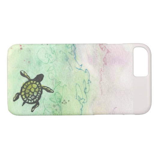 Odyssey Turtle auf einem iPhone-Fall Case-Mate iPhone Hülle (Rückseite (Horizontal))