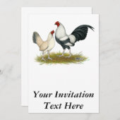 OE Game Blue Silver Wheaten Einladung (Vorne/Hinten)