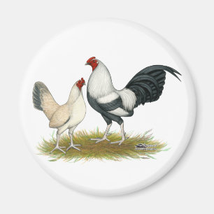 OE Game Blue Silver Wheaten Magnet