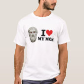 Oedipus "I Liebe my Mom" T - Shirt (Vorderseite)