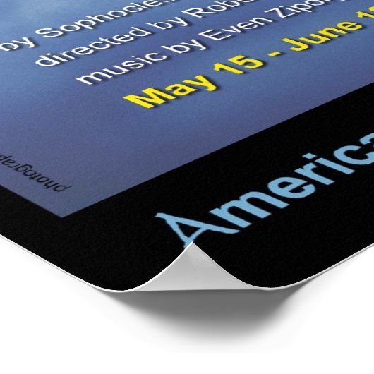 OEDIPUS POSTER (Ecke)