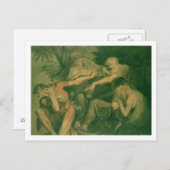 Oedipus verflucht seinen Sohn Polynices - "Gehe zu Postkarte (Vorne/Hinten)