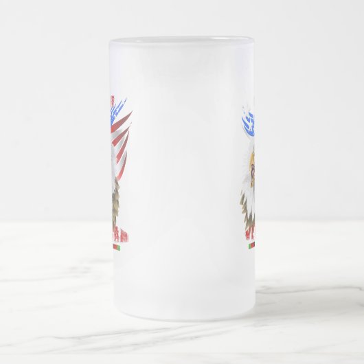 OEF Afghanistan Veteranen-Tasse Mattglas Bierglas (Mittel)