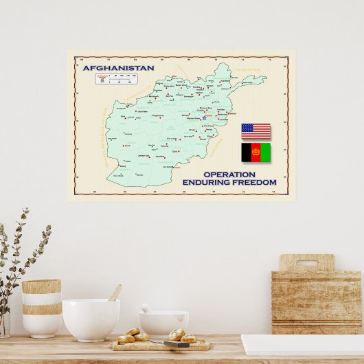 OEF Map Poster (Küche)