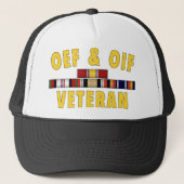 OEF u. OIF Hut Truckerkappe (Vorderseite)
