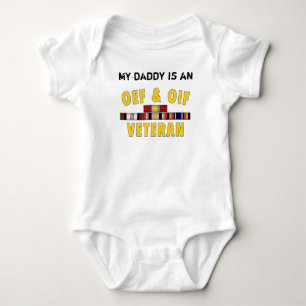 OEF u. OIF Tierarzt-Vati Baby Strampler