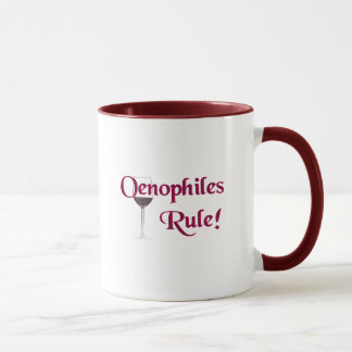 Oenophiles-Regel Tasse