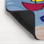 O'er die springende Hauptleitung Mousepad (Ecke)