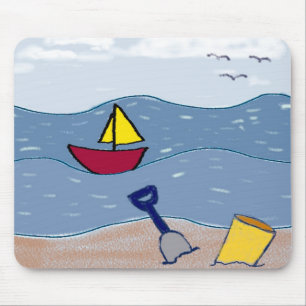 O'er die springende Hauptleitung Mousepad