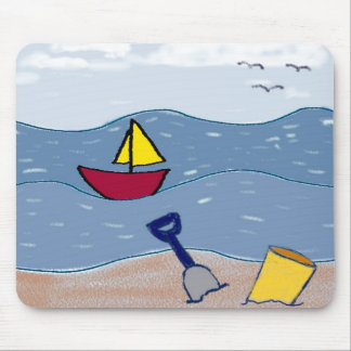 O'er die springende Hauptleitung Mousepad