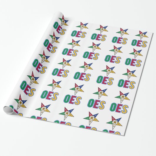 OES 10 cm x 2,5 m Wrapping Paper Geschenkpapier (Ungerollt)