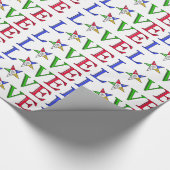 OES 10 cm x 2,5 m Wrapping Paper Geschenkpapier (Ecke)