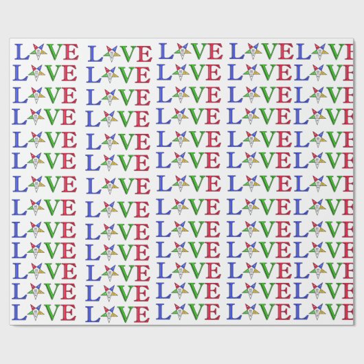 OES 10 cm x 2,5 m Wrapping Paper Geschenkpapier (Flach)