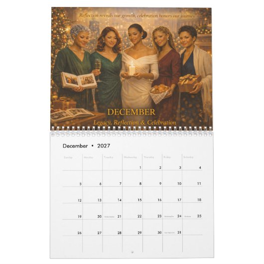 OES 12-Monats-Kalender Kalender (Dez 2027)