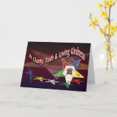 OES Anerkennungs-Karte Karte (Gelbe Blume)