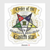 OES AUFKLEBER (Blatt)