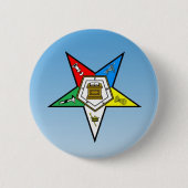 OES Auftrag des Oststern-Blaus Button (Vorderseite)