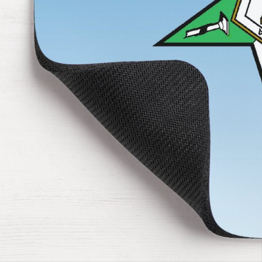 OES Auftrag des Oststern-Blaus Mousepad (Ecke)