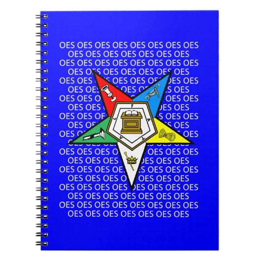 OES Auftrag des Oststern-Notizbuches Notizblock (Vorderseite)