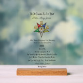 OES Award Acrylschild (Neutral)