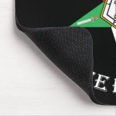 OES BESCHRIFTET im Weiß Mousepad (Ecke)