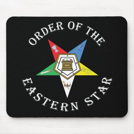 OES BESCHRIFTET im Weiß Mousepad (Vorne)