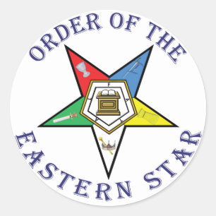 OES BESCHRIFTET RUNDER AUFKLEBER