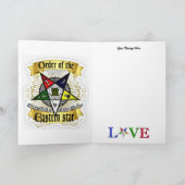 OES Birthday Card Karte (Innenseite)