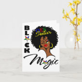 Oes Black Sistar Magic Order The Eastern Star Moth Karte (Gelbe Blume)
