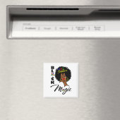 Oes Black Sistar Magic Order The Eastern Star Moth Magnet (In Situ (Geschirrspüler))