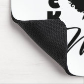 Oes Black Sistar Magic Order The Eastern Star Moth Mousepad (Ecke)