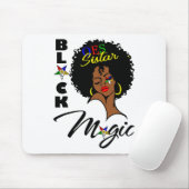 Oes Black Sistar Magic Order The Eastern Star Moth Mousepad (Mit Mouse)
