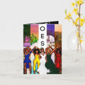 OES Blank Grußkarte Karte (Gelbe Blume)