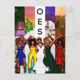 OES Blank Grußkarte Postkarte