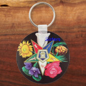 OES Blooming Star Schlüsselanhänger (Vorderseite)