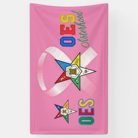 OES Brustkrebs-Bewusstsein Banner (Vertikal)