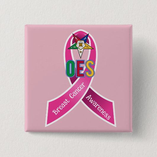 OES Brustkrebs-Bewusstsein Button (Vorderseite)