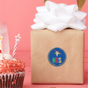 OES CLASSIC ROUND STICKER