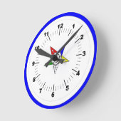 OES Clock Runde Wanduhr (Winkel)
