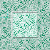 OES Collage Green Stoff (Kachel)