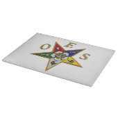 OES Decorative Glass Cutting Board 15"x11" Schneidebrett (Ecke)
