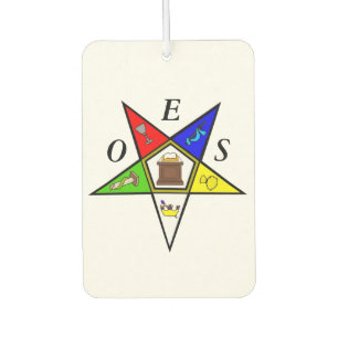 OES Eastern Star Schwester Maurer-Orden Autolufterfrischer