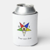 OES Eastern Star Sister Mauerwerk Dosenkühler (Kanne Vorderseite)