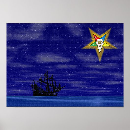 OES EASTERSTAR PRINT POSTER (Vorne)