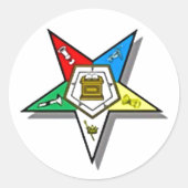 OES Edition Runder Aufkleber (Vorderseite)